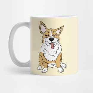 Corgi smiling Mug